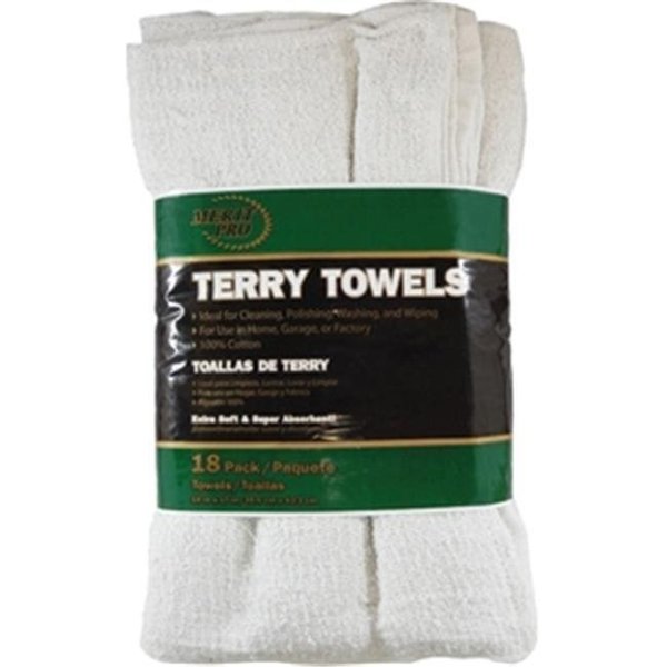 Merit Pro Merit Pro 811 Terry Towels; 18 Pack 19736008112